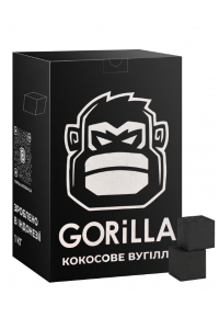 Уголь кокосовый для кальяна Gorilla 2.5х2.5, 1кг - фото 2
